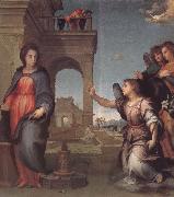 Andrea del Sarto Announce oil painting on canvas